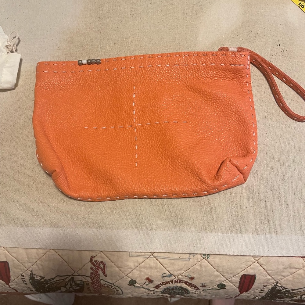 Cindy Kirk Clutch or cosmetic bag